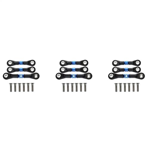 RC Zugstange Kompatibel Mit TT02 TT02T 1/10 RC Auto Upgrade Teile Zubehör 9Pcs Lenkung Link Rod Servo Rod Linkage von APMXQWIL