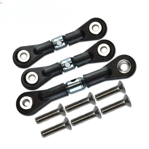 RC Zugstange Kompatibel Mit Tamiya Für TT02 TT02T 1/10 RC-Auto-Upgrade-Teile Zubehör 3-teilige Lenkstange Servostange von APMXQWIL