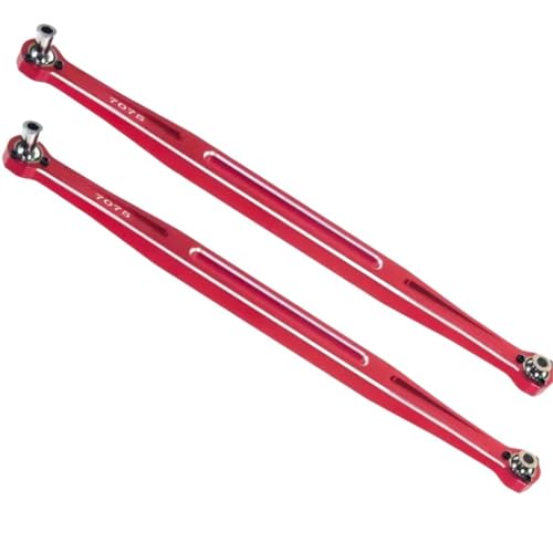 RC Zugstange Kompatibel Mit Traxxas Für XRT 8S Für X-Maxx 8S Für Widemaxx 1/5 1/6 RC-Auto-Upgrade-Teile, 2-teilige Vorderachslenkstange Aus Aluminiumlegierung 7075 von APMXQWIL