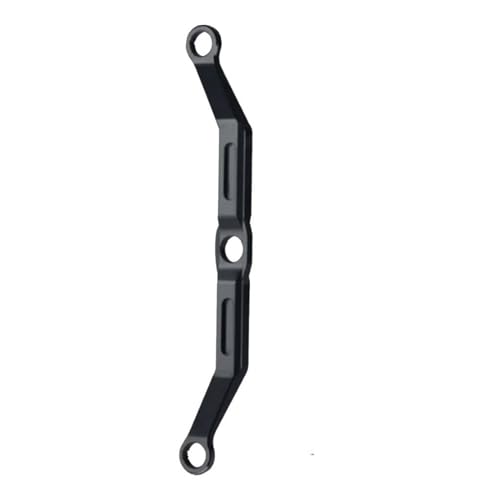 RC Zugstange Kompatibel Mit Trx4m 1/18 RC-Auto-Tuning-Teilen, Lenkstange Aus Aluminiumlegierung, Lenkgestänge, Spurstange Verbindungsstange(Black) von APMXQWIL