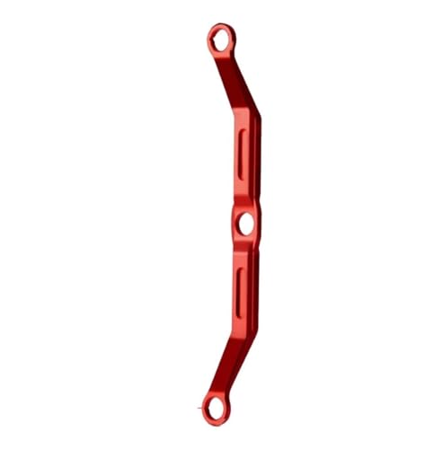 RC Zugstange Kompatibel Mit Trx4m 1/18 RC-Auto-Tuning-Teilen, Lenkstange Aus Aluminiumlegierung, Lenkgestänge, Spurstange Verbindungsstange(Red) von APMXQWIL