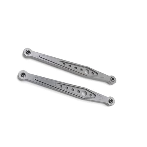RC Zugstange Kompatibel Mit WLtoys 1/12 12427 12428-AB 12423 FY01 FY02 FY03 RC Auto-Upgrade-Teile Metall-Upgrade-Nachrüstung Hintere Spurstange(Gray) von APMXQWIL