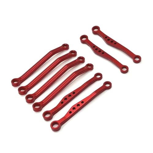 RC Zugstange Kompatibel Mit WPL C64 1/16 Fernbedienung Auto Upgrade Teile Zubehör Metall Für Chassis Link Rod Zugstange Set von APMXQWIL