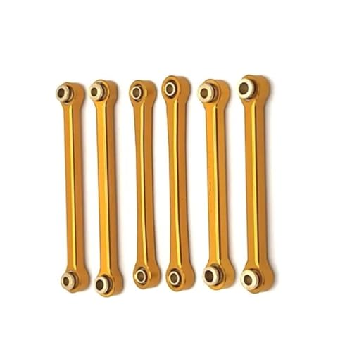 RC Zugstange Kompatibel Mit Wltoys 144016 144018 1/14 RC-Auto, Metall-Lenkstange, Spurstangengestänge-Set, Upgrade-Teile, Zubehör von APMXQWIL