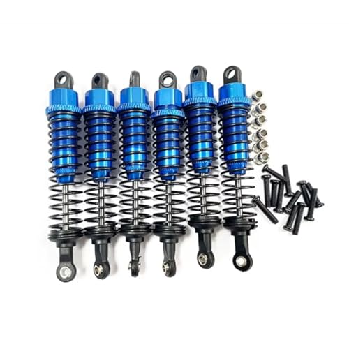 Rc Upgrade StoßDäMp Kompatibel Mit HOSIM Für XLH 9125 9155 9156 1/10 1/12 RC-Auto-Upgrade-Teile Zubehör 6-teiliger Metallöl-Stoßdämpferdämpfer Rc Upgrade StoßDäMp Kompatibel Mit HOSIM Für XLH 9125 9155 9156 1/10 1/12 RC-Auto-Upgrade-Teile Zubehör 6-teiliger Metallöl-Stoßdämpferdämpfer von APMXQWIL
