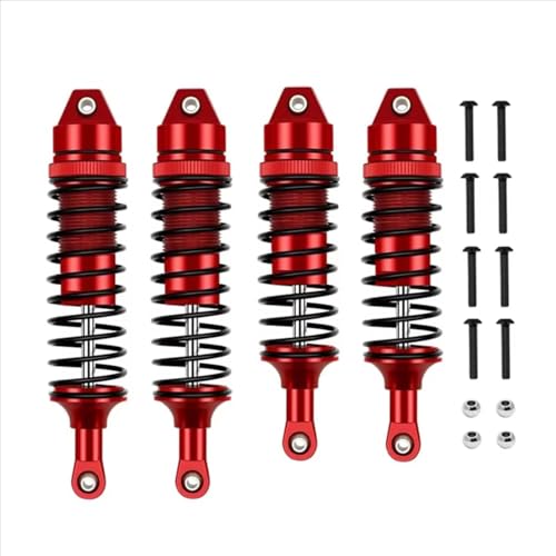 Rc Upgrade StoßDäMp Kompatibel Mit Traxxas Für Slash 4X4 Für VXL 2WD Für Rustler Für Stampede 1/10 RC Car Upgrades Teile Metall Stoßdämpfer Vorne Und Hinten von APMXQWIL