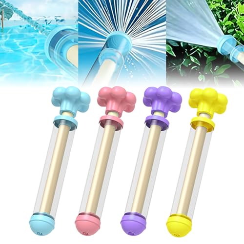 Feuerwerk Wasserpistole Spielzeug,Romantische Feuerwerk Water Squirter,Wasserspritze Spielzeug Feuerwerk Wasserpistole Fun Pool Spielzeug für Outdoor Beach Pool Party (4 Stück（4 Farben）) von APODESS