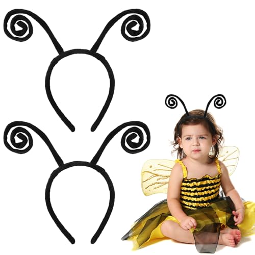 APOMOONS 2 Stück Schmetterling Fühler Haarreif, Verstellbarer Bienen Haarreif, Käfer Stirnband Ameisen Haarband Insekten für Erwachsene und Kinder, Headband für Karneval, Fasching Mottoparty APOMOONS 2 Stück Schmetterling Fühler Haarreif, Verstellbarer Bienen Haarreif, Käfer Stirnband Ameisen Haarband Insekten für Erwachsene und Kinder, Headband für Karneval, Fasching Mottoparty von APOMOONS