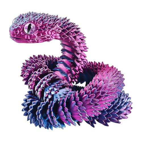 APOMOONS Schlange Spielzeug, Flexible 3D Gedruckte 3D, 60CM Gefälschte Schlangen Spielzeug, Lustige Schlange Tiere Spielzeug, Weiche Gummischlangenfigur für Dekoration APOMOONS Schlange Spielzeug, Flexible 3D Gedruckte 3D, 60CM Gefälschte Schlangen Spielzeug, Lustige Schlange Tiere Spielzeug, Weiche Gummischlangenfigur für Dekoration von APOMOONS