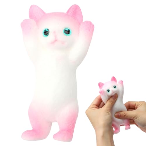 APOMOONS Fufu Squishy Katze Süße Katzen Taba Squish Rosa 13x7CM Tragbares Cat Squeeze Toy Klein, Anti Stress Quetsch Spielzeug Quetschspielzeug Sensorik Spielzeug Geschenk Für Kinder und Erwachsene APOMOONS Fufu Squishy Katze Süße Katzen Taba Squish Rosa 13x7CM Tragbares Cat Squeeze Toy Klein, Anti Stress Quetsch Spielzeug Quetschspielzeug Sensorik Spielzeug Geschenk Für Kinder und Erwachsene von APOMOONS