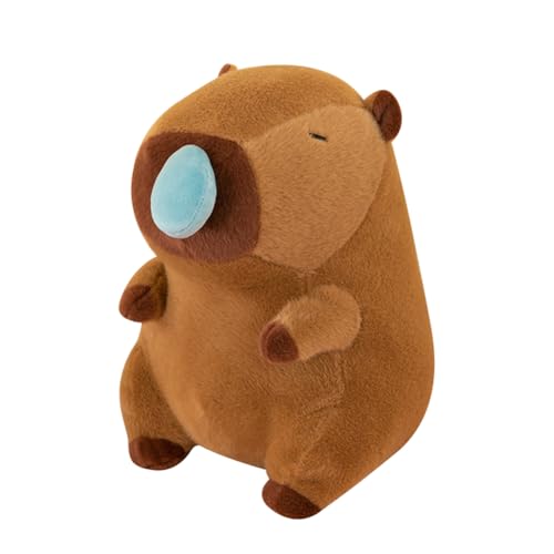 APPCRFM Capybara Plüschtier, Cartoon Capybara Puppen, 20CM Tier Plüsch, Geburtstagsgeschenke für Kinder, Heimdekoration, Bürokissen APPCRFM Capybara Plüschtier, Cartoon Capybara Puppen, 20CM Tier Plüsch, Geburtstagsgeschenke für Kinder, Heimdekoration, Bürokissen von APPCRFM