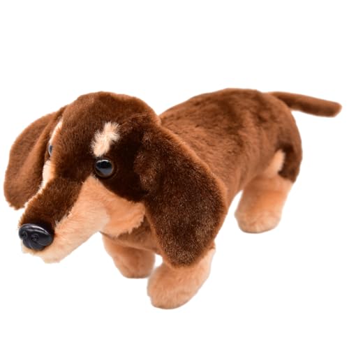 APPCRFM Dachshund Plush Soft Toy Animal All Ages Gift for Boy or Girl Kuscheltier Hund wackeldackel von APPCRFM