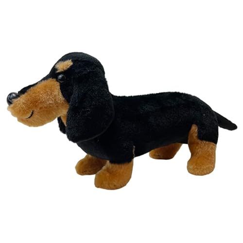 APPCRFM Dackel Plüschtiere, 25cm Tierische Dackel Kuscheltier, Dackel Plüschtier, Kuscheltier Hund, Schwarzer Dackel Plüschtier, Plüschtiere Für Kinder, Weiches Und Flauschiges Kopfkissen APPCRFM Dackel Plüschtiere, 25cm Tierische Dackel Kuscheltier, Dackel Plüschtier, Kuscheltier Hund, Schwarzer Dackel Plüschtier, Plüschtiere Für Kinder, Weiches Und Flauschiges Kopfkissen von APPCRFM