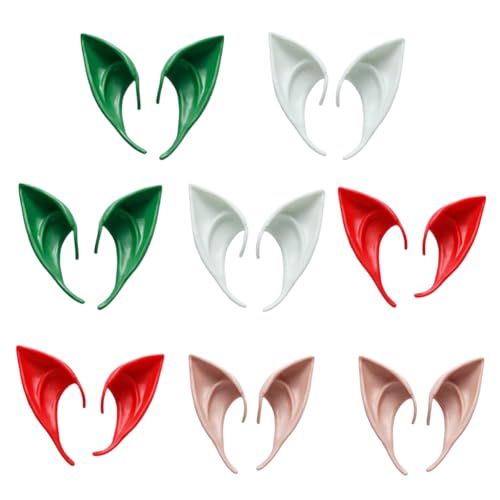 APPCRFM Halloween Elfenohren, Elf Ears Cosplay, Fairy Pixie Elf, Ideal für Weihnachtsfeier, Maskerade Parteien, Kindergeburtstag Geschenke, 8 Paare APPCRFM Halloween Elfenohren, Elf Ears Cosplay, Fairy Pixie Elf, Ideal für Weihnachtsfeier, Maskerade Parteien, Kindergeburtstag Geschenke, 8 Paare von APPCRFM