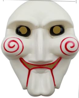 Halloween Maske Horror,Maske Clown Stichsäge,Saw Maske Halloween,Rote Krawatte Schwarze Krawatte Weiße Handschuhe Und Schwarze Handschuhe Halloween Cosplay Kostüm Gruselige Requisiten Unisex 6 Stück Halloween Maske Horror,Maske Clown Stichsäge,Saw Maske Halloween,Rote Krawatte Schwarze Krawatte Weiße Handschuhe Und Schwarze Handschuhe Halloween Cosplay Kostüm Gruselige Requisiten Unisex 6 Stück von APPCRFM