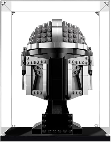 APRILA Acryl Vitrine 3mm für 75328 Star Wars Mandalorianer Helm Modell, Staubdichte Vitrine Transparente Schaukasten Aufbewahrungsbox für Modelle Sammlerstücke, 20 x 20 x 24CM APRILA Acryl Vitrine 3mm für 75328 Star Wars Mandalorianer Helm Modell, Staubdichte Vitrine Transparente Schaukasten Aufbewahrungsbox für Modelle Sammlerstücke, 20 x 20 x 24CM von APRILA