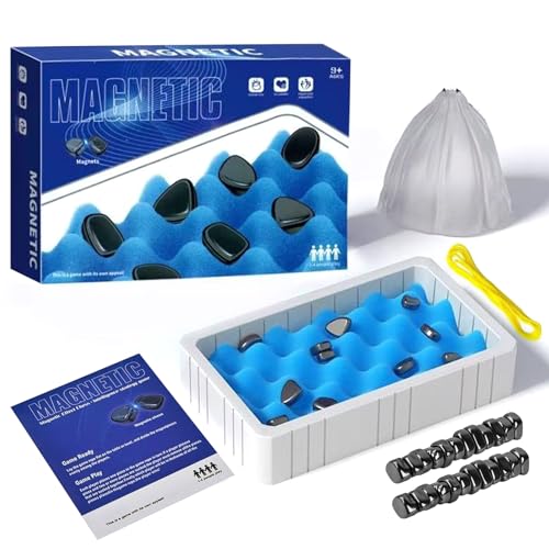 Tragbares Schach Magnetisch Magnetisches Spiel Tischspiele Magnetisches Schachspiel Pädagogisches Schachspiel Damespiel Magnetspiel Puzzle Magnetic Für Familientreffen Und Reisen von APRRMLIZW