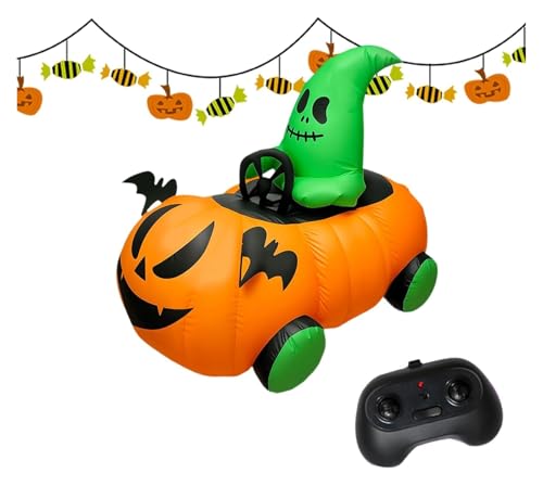 Aufblasbare Gartendekoration, aufblasbares Halloween-Kürbisauto for draußen | Ferngesteuertes Spielzeug, Feenornamente for Kinder, Eltern, Veranstaltungsplaner Aufblasbare Gartendekoration, aufblasbares Halloween-Kürbisauto for draußen | Ferngesteuertes Spielzeug, Feenornamente for Kinder, Eltern, Veranstaltungsplaner von AQCDPJYU
