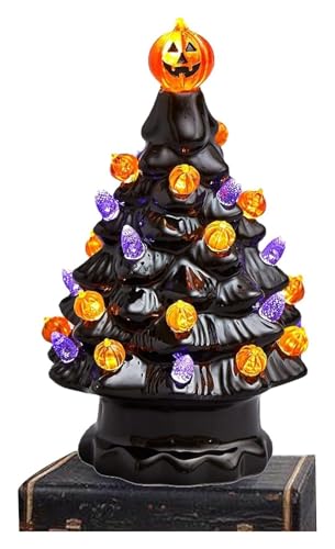 LED-Halloween-Baum, beleuchteter Keramik-Halloween-Baum | Kürbis-Tischlampe for Zuhause, Wohnzimmer, Bücherregal, Schreibtisch, Hochzeit, Party, Kaminsims, Urlaub LED-Halloween-Baum, beleuchteter Keramik-Halloween-Baum | Kürbis-Tischlampe for Zuhause, Wohnzimmer, Bücherregal, Schreibtisch, Hochzeit, Party, Kaminsims, Urlaub von AQCDPJYU