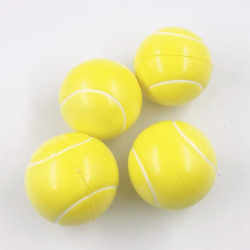 12 Stücke Mini Antistress Bälle Fußbälle Basketbälle Tennisbälle Baseballs Geschenk, 6cm Schaum Stressabbau Bälle, Vielseitige Bälle für Spiel Stressabbau Kindergeburtstag (20 Stück,Tennis) von AQCQDQ