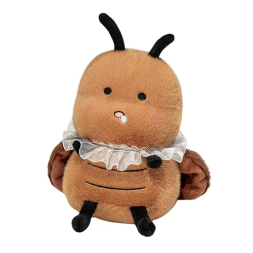 AQCQDQ 25 cm Kakerlaken PlüSchtier, Hässlich Kuscheltier Insekten Tierchen Stofftier Spielzeug Plush Toy, Simulierte Kakerlake Kuscheltier, Geschenke für Mädchen und Jungen (C) von AQCQDQ