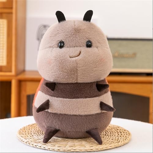AQCQDQ Biene Kuscheltier, Stofftier Biene Plüschtier, Bee Plüsch Spielzeug, Plush Toy, Marienkäfer Plüschpuppe, Geschenk für Kinde (50 cm,B) von AQCQDQ
