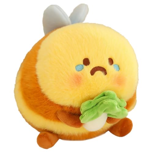 AQCQDQ Biene Plüschtier, Kuscheltier Biene Plüschtier Spielzeug Stofftier, Kuscheltier Biene Stofftier Puppe, Biene Plüschtier Kuscheltier, Plüsch Biene Spielzeug für Kinder Mädchen Jungen (30cm,A) von AQCQDQ