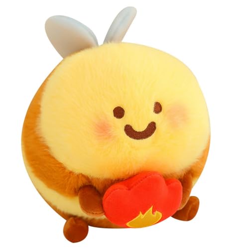 AQCQDQ Biene Plüschtier, Kuscheltier Biene Plüschtier Spielzeug Stofftier, Kuscheltier Biene Stofftier Puppe, Biene Plüschtier Kuscheltier, Plüsch Biene Spielzeug für Kinder Mädchen Jungen (30cm,B) von AQCQDQ