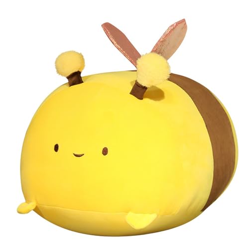 AQCQDQ Bienen-Plüschtier, Weiches Bienen-Plüschspielzeug, Stofftiere für Kinder, Mädchen, Jungen, Geschenke für Geburtstag, Weihnachten, Geschenke für Kinder (35 cm,Bee) von AQCQDQ