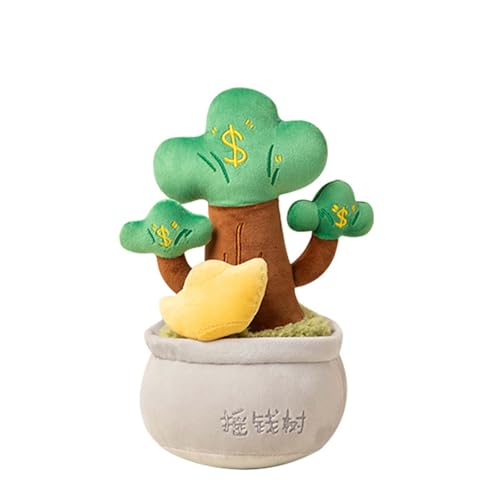 AQCQDQ Blumenplüschtiere, mit Blumentopf gefüllte Plüschkissenpuppe, weich und flauschig, geeignet für alle Altersgruppen und Anlässe (26CM,B) von AQCQDQ