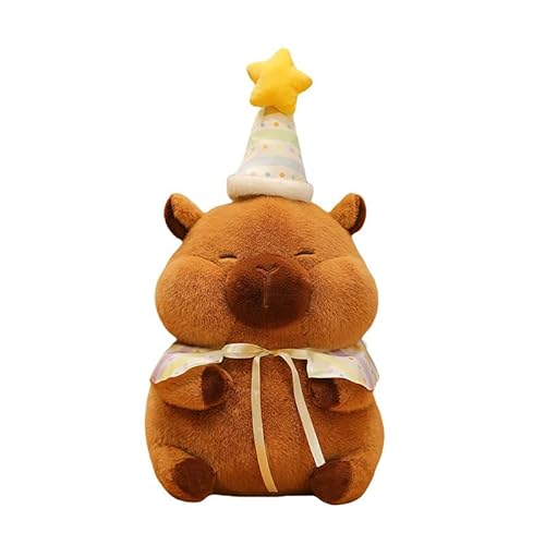 AQCQDQ Capybara Kuscheltier, Wasserschwein Kuscheltier, Capybara Plüschtier, Weich Capybara Kuscheltier, Super Weiche Gefüllte Capybara Stofftier Plüsch Puppe Für Kinder Home Deko (60CM,A) von AQCQDQ