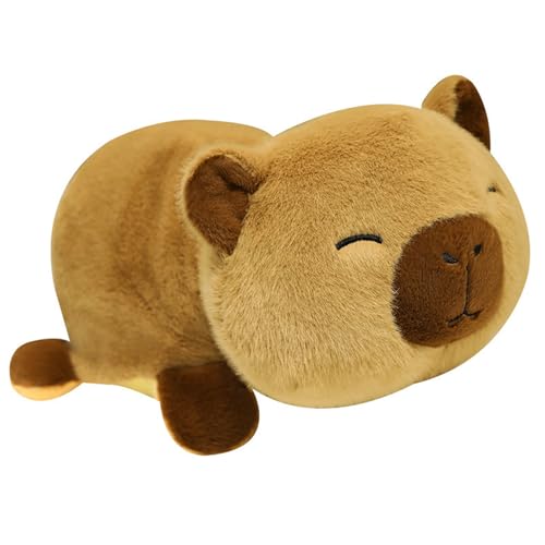 AQCQDQ Capybara Kuscheltier,25 cm Capybara Plüsch puppenkissen,Verwandle Dich in eine Biene,Stofftier Biene Plüschtier,Plüschtier Biene Stofftier Puppe,Geschenk für Jungen Mädchen (25cm) von AQCQDQ