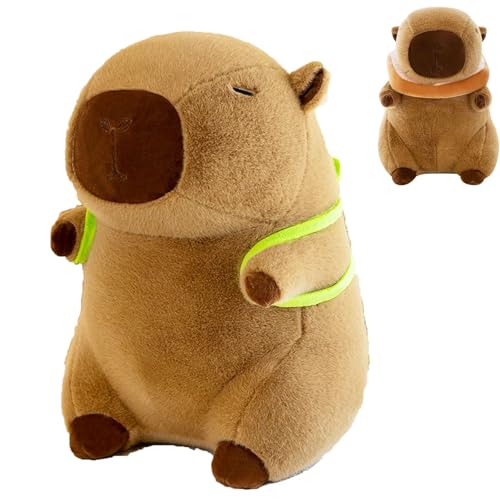 AQCQDQ Capybara Plüschtier, 30 cm Superweiches Plüschtier, Plüschtier Capybara Geschenk, Plüschtier Capybara Geschenk, Plüsch für Heimdekoration für Kinder (50 cm,Turtle) von AQCQDQ