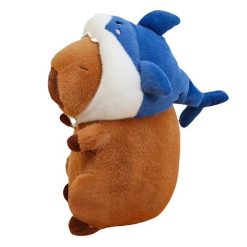 AQCQDQ Capybara Plüschtier, Niedliche Capybara Kuscheltier, Super Weiche Wasserschwein Plushies Gefüllte Spielzeug Plüsch für Home Deko Kinder (30 cm,G) von AQCQDQ
