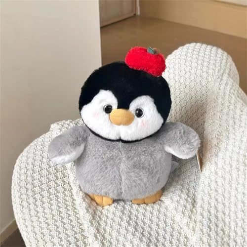 AQCQDQ Cartoon Kreative Pinguin Figur, Pinguin Kuscheltier Animal plushies, Ozeanarium Tier Plüschtiere 25 cm Plüschpinguin Kissen Puppe Plüsch Spielzeug Geschenk (#D) von AQCQDQ