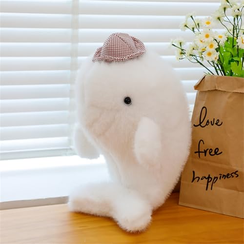 AQCQDQ Delfin Plüschtiere, Delfin Spielzeug Plüsch Kissen, Delphin Puppen, Weich und bequem Delfin Kuscheltier, Geschenk für Kinder, Mädchen und Jungen (50 cm) von AQCQDQ