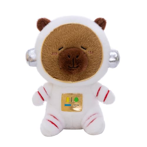 AQCQDQ Delphin Capybara Plüschtier, Puppe Stofftier Capybara, Niedlicher Kapybara Spielzeug Puppe Wurfkissen, für Kinder Mädchen Jungen Geburtstagsgeschenk (80 cm,Braun) von AQCQDQ