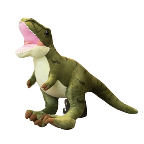 AQCQDQ Dinosaurier Figuren Spielzeug Plüsch,Dinosaurier Kuscheltier,Simulation Tyrannosaurus Dinosaurier Kinder Plüsch,Dinosaurier Plüschtier,Tierspielzeug für Jungen Mädchen (Tyrannosaurus40cm) von AQCQDQ