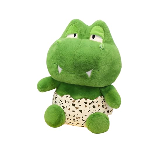 AQCQDQ Dinosaurier Plüschtier Stofftier Kuscheltier, Groß Dinosaurier Stofftier Riesen Kuscheltier Plüsch Kissen Puppe Kuschelkissen, Plüsch Spielzeug,Geschenk für Kinder (50 cm,Grün) von AQCQDQ