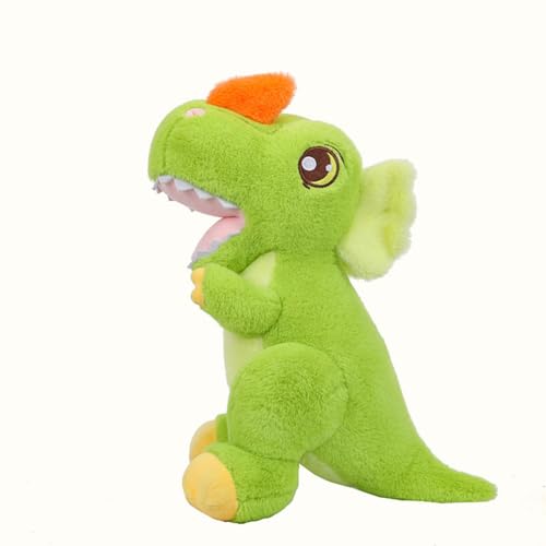 AQCQDQ Dinosaurier Plüschtier Stofftier Kuscheltier, Groß Dinosaurier Stofftier Riesen Kuscheltier Plüsch Kissen Puppe Kuschelkissen, zum Spielen und Kuscheln (55 cm,Grün) von AQCQDQ
