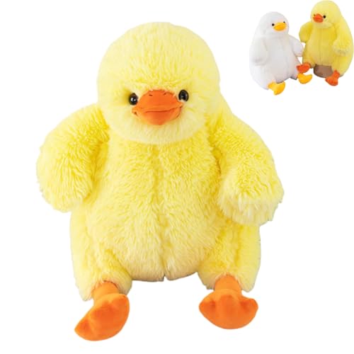 AQCQDQ Ente Plüschtier, Ente Plüsch Kissen Niedlicher Kuscheltier Stofftier Ente Gefüllte Ente Gefüllte Ente Plüschtier Für Jungen und Mädchen (70 cm,Yellow) von AQCQDQ