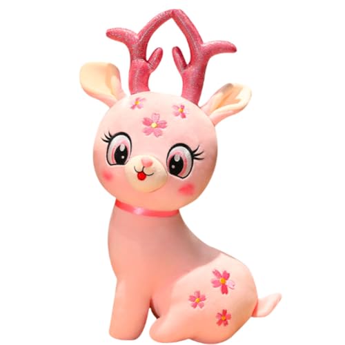 AQCQDQ Giraffe Kuscheltier Giraffe Plüschtier Giraffe Groß Stehend Riesen Stofftier Puppe Deko Süßes Kuscheltier Süße Giraffe Plüsch Spielzeug für Kinder (33 cm,Rosa) von AQCQDQ