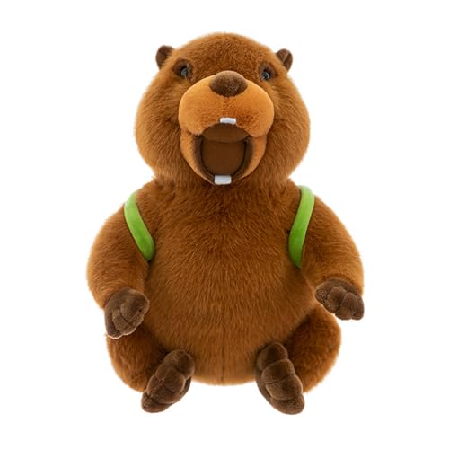 AQCQDQ Hamster Kuscheltier, Murmeltier Plüschtier, Stofftier Murmeltier Plüsch, Kawaii Niedlich Hamster Spielzeug Realistische Meerschweinchen Puppe Geschenk für Jungen und Mädchen (30cm+Rucksack) AQCQDQ Hamster Kuscheltier, Murmeltier Plüschtier, Stofftier Murmeltier Plüsch, Kawaii Niedlich Hamster Spielzeug Realistische Meerschweinchen Puppe Geschenk für Jungen und Mädchen (30cm+Rucksack) von AQCQDQ