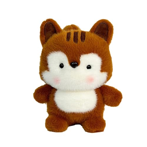 AQCQDQ Hamster Plüschtier,Hamster Weiche Kuscheltiere Kissen,Hamster Spielzeug Kawaii Plüsch,Kleine Kuschelpuppe Hamster Kuscheltiere Plüsch,Plüschtiere Cartoon-Plüschtier Festivalgeschenk (24 cm) von AQCQDQ