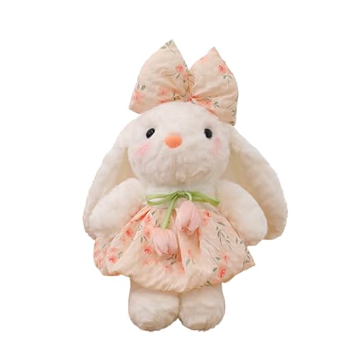AQCQDQ Hase Kuscheltier, Niedliches Kaninchen-Plüschtier, Plüschhasen, Kaninchen Plüsch Spielzeug, Weiches Kuscheltier, Geschenk für Kinder (55 cm,Rosa) von AQCQDQ