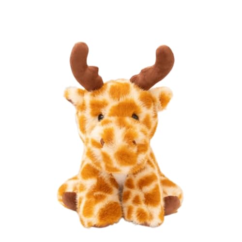 AQCQDQ Hirsch Plüschtier, Kuscheltier Puppe Hirsch Stofftier Süßes Rentier Spielzeug, zum Spielen und Kuscheln Geschenk für Kinder Jungen Mädchen (40 cm,Orange) von AQCQDQ