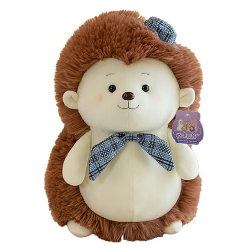 AQCQDQ Igel Plüschtier, Kuscheltier Igel Plüsch Kissen, Niedliche Igel Plüsch Pielzeug Plüschtiere, Weiches Igel Kuscheltier Stofftier, Geschenke für Kinder Mädchen und Jungen (50cm,Blau) von AQCQDQ