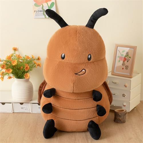 AQCQDQ Kakerlaken Kuscheltier Kakerlake Plüschtier, Hässlich Kuscheltier Käfer Stofftier Spielzeug, Süße Plüsch Kakerlakenpuppe Kreative Und Lustige Geschenk Für Freunde, Kollegen (70 cm,#B) von AQCQDQ