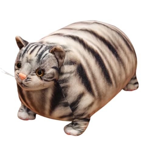 AQCQDQ Katze Plüschtier,30 cm Plüschkatze Stofftier Katzen Plüsch,Katze Kuscheltier,Katze Puppe Gefüllte Lebensechte Katze Plüschtier,Stofftier Katze für Babys Jungen,Mädchen (30cm,Muster) von AQCQDQ