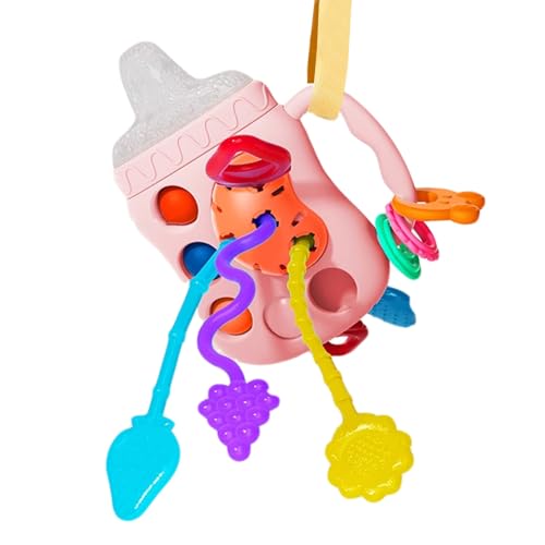 AQCQDQ Kinderwagen Spielzeug, Babys Activity Ausziehbar Spielzeug Hängespielzeug Babyschale Kinderbett Spielzeug Spiral Plüschtier Taschentuchhalter, für Kleinkinder Jungen Mädchen ab Monaten (F) von AQCQDQ